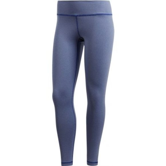 adidas Pants - ADIDAS Midrise ⅞ Tights Leggings Plus Size 2X Heather Blue